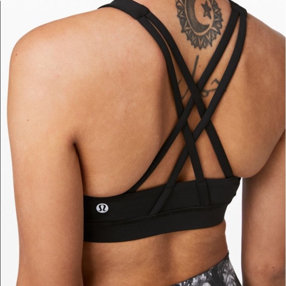 Lululemon high neck energy bra